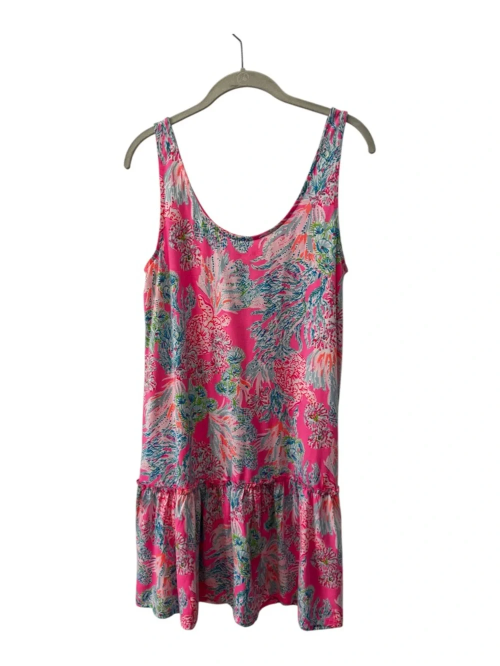 Lilly Pulitzer Skyelar Tank Dress Prosecco Pink Sz S - Picture 6 of 11